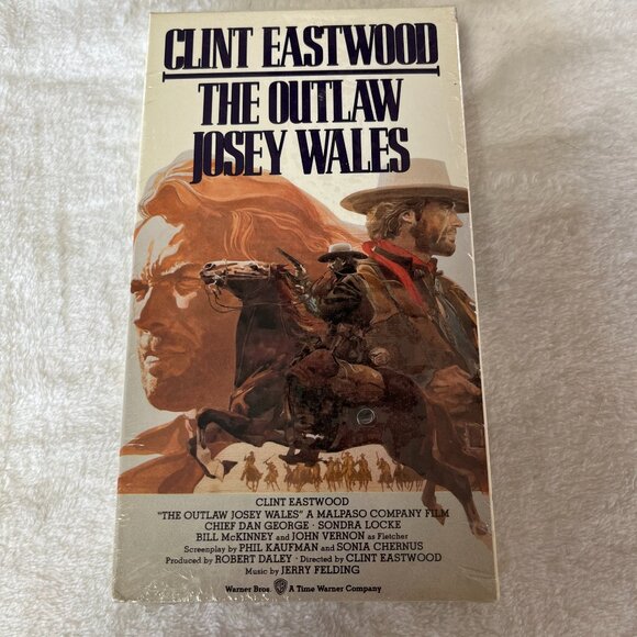 Clint Eastwood The Outlaw Josey Wales VHS Sealed Brand New Western WB Watermark - Picture 1 of 6